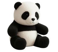 Panda Teddy, Soft Plush Toy for Adults, Cuddly Panda Gifts for Stress Relief, Emotional Support Stuffed Animal, Emotional Healing on Demand, Cheeky Realistic Panda Plushie