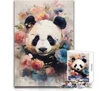 Panda The Fluffy Wonder Jigsaw for Adults1000 Pieces Interactive Learning Fun Activity Heartwarming Memorable Present Size 50x75cm