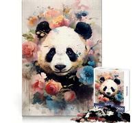 Panda The Fluffy Wonder Jigsaw Puzzles for Adults 1000 Mind Exercise Toy Relax Time Design Assembly (50x75cm)