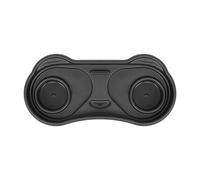 Panda-Themed Pushchair Meal Tray Quick-Clean ABS Plastics Travel-Friendly Design Secure Attachment for Infants Travel Friendly Pushchair Accessory