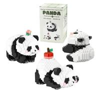 Panda Toy, Mini Animals Building Block Set, Panda Cute Animals Building Sets DIY Toys for Adults and Children, Gifts for Cultivating Interests and Stimulating Thinking