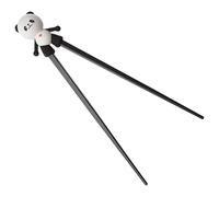 Panda Training Chopsticks - Childrens Helper Utensil, Beginner Chinese Eating Tool, Silicone Finger Loops | For Kids Learning Asian Food Sushi Noodles Rice Home Kitchen