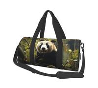Panda Tree Duffel Bags for Women Men, Foldable Travel Totes Bag for Airplane Essentials, Weekender Overnight Bags Large Sport Gym Bag Carry On Luggage Bag with Strap