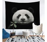 Panda Wall Blanket Panda Bear Printed Wall Hanging Cute Animal Pattern Tapestry for Children Kids Boys Girls Microfiber Cartoon Giant Panda Bedding Throw Blanket Medium 51x59