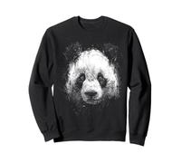 Panda Wildlife Japanese Forest Animal Lover Kawaii Motif Sweatshirt