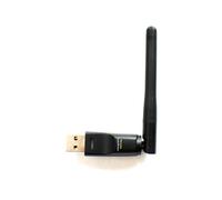 Panda Wireless® Mid Range 150Mbps Wireless N USB Adapter w/ 2dBi Antenna - Win XP/Vista/7/8/10/11, Mint, Ubuntu, MX Linux, Manjaro, Fedora, Centos, Kali Linux and Raspbian
