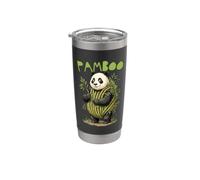 Panda with Bamboo Funny Stainless Steel Insulated Tumbler