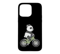 Panda with Bicycle Case for iPhone 15 Pro Max