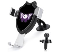 Panda with Butterfly Wings Trendy Car Cradles for Smartphone Car Phone Holder Automatic Clamp from 4.0 to 6.0 Inches