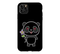 Panda with Flower Case for iPhone 11 Pro Max