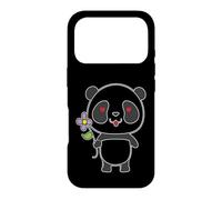 Panda with Flower Case for iPhone 17 Pro