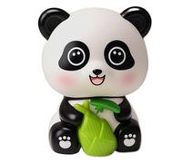 Panda Wobbler, Dashboard Decoration, 2.76x2.56x3.5 Inches Decorative Effect, Solar Powered Figure, Cute Wobble Toy, Auto Interior Accessory for Car, Truck, Office Desk