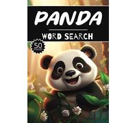 Panda Word Search: 50 Animal Puzzles, Word Find, Vocabulary Activity Book for Kids, Adults and Seniors, 50 pages