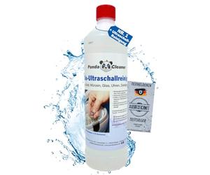 Pandacleaner® Ultrasound Cleaner for Ultrasonic Baths - Concentrate for Glasses, Jewellery, Dental Products, Gold, Coins, Watches (Waterproof), etc. | 1L / 2L / 3L