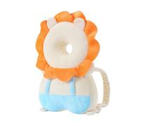 PandaEar Baby Head Protection Backpack, Toddler Walking Head Protector, Adjustable Head Protector Pad Safety Cushion (Orange)