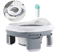 PandaEar Portable Travel Potty for Toddlers Kids, Foldable Baby Potty Training Toilet Seat with Travel Bag and Storage Bag, Carry Potty Travel Toilet, Boys and Girls Indoor and Outdoor