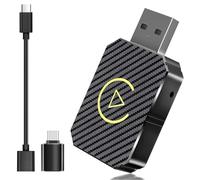PANDAHAI Wireless CarPlay Adapter, Android Car Wireless Adapter, Stable Fast Mini Carplay Wireless Stick Plug & Play, Compatible with iPhone iOS 10+ and Android 11+ for Vehicles with Carplay
