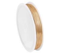 PandaHall 164 FT Copper Wire, 24 Gauge Jewellery Wire 0.5mm Craft Wires Golden Beading Wires for DIY Crafts Jewellery Making Wrapping Sculpting