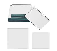 PandaHall 20pcs Square Shape Glass Mirror Tiles Tiny Mirrors for Folding Compact Mirror Cover Mould,Home Decor and DIY Crafts