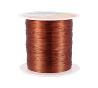 PandaHall 236FT Tarnish Resistant Bare Copper Wire 28 Gauge 0.3mm Jewelry Beading Wire for Crafts Beading Jewelry Making Supplies(Saddle Brown)
