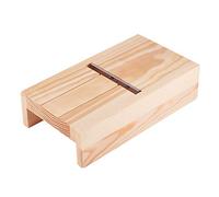 PandaHall Wood Soaps Beveler Planer Candles Loaf Cutter Mold Beveler Sharp Blade Candle Mold Cutter Cheese Slicer Handmade Soap Making Trimming Tool