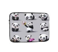 Pandalush Print Laptop Sleeve 10 inch, Oxford Case