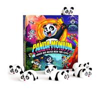 PANDAMONIUM - A Scavenger Hunt Board Game with Squeaky Pandas. Family fun!