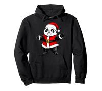 Pandas Christmas/Santa Panda Pullover Hoodie