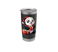 Pandas Christmas Stainless Steel Insulated Tumbler