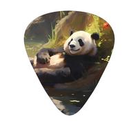 Panda's Leisure Afternoon Guitar paddles, bass guitar, electric guitar or Hawaii four strings (12 packs, thin, medium, heavy)