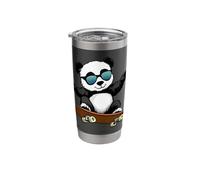Panda's Skateboard Stainless Steel Insulated Tumbler