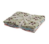 Pandas Themed Pack Of 5 Cotton Fat Quarters - Sewing Online Fa237