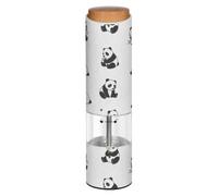Pandas White Electric Pepper Grinder Salt Mill