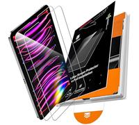 PandaShield 2 Pack for iPad Pro 11"(4th 3rd 2nd 1st Gen) iPad Air 10.9"(5th 4th Gen) 9H+ Tempered Glass Screen Protector with Easy-Install[12FT Grade Shatterproof] Apple Pencil Compatible,HD Clarity
