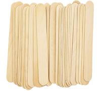 Pandaspa 200 Pieces Jumbo Craft Sticks, Premium Natural Wood for Building, Mixing, and Creating Craft Projects, Size 6 x 3/4