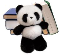 PandaStuffed Animal- 25cm Soft Plush Bunny, Bedroom Nightstands Shelf, BunnyHuggable Decorative Pet Buddy Home Decor | BunnyPlush Stuffed AnimalSoft Doll For Kids Girls Boys Bedroom Sofa