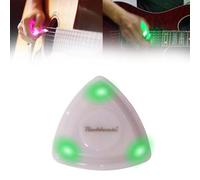 PandaXun Beat Picks,1/3PCS Light up Guitar Pick,LED Glowing Guitar Pick,Replacement Luminous Guitar Pick,Colourful Illuminated Guitar Plectrum For Enhanced Stage Performance