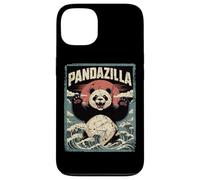 Pandazilla Giant Panda Kaiju Retro Japanese Hokusai Wave Case for iPhone 13