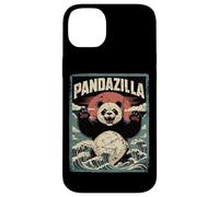 Pandazilla Giant Panda Kaiju Retro Japanese Hokusai Wave Case for iPhone 14 Plus
