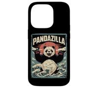 Pandazilla Giant Panda Kaiju Retro Japanese Hokusai Wave Case for iPhone 14 Pro