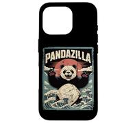 Pandazilla Giant Panda Kaiju Retro Japanese Hokusai Wave Case for iPhone 16 Pro
