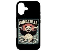 Pandazilla Giant Panda Kaiju Retro Japanese Hokusai Wave Case for iPhone 17