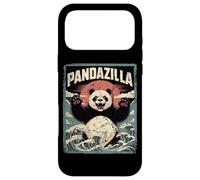 Pandazilla Giant Panda Kaiju Retro Japanese Hokusai Wave Case for iPhone 17 Pro Max