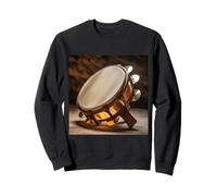 Pandeiro Instrument Music Musician Brazil Samba Sweatshirt