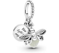 PANDELLA Glow in the Dark Firefly Charm 925 Sterling Silver Charm