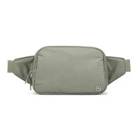 Pander Belt Bag Large 2L, Nylon Fanny Pack Purse for Women and Men with Adjustable Strap, Grey Sage, 21cm x 5.7cm x 14.6cm, Solid
