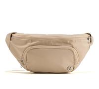 Pander Everywhere Belt Bag Crossbody Fanny Pack 4L / 6L with Mesh Pockets and Adjustable Strap, Raw Linen, 4L (114cm Strap), Everyday Crossbody Bag