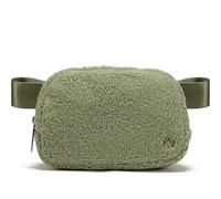 Pander Fanny pack Everywhere Fleece Belt Bag for Women and Men with Adjustable strap Belt, 1L., Grey Sage, large