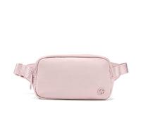 Pander Mini Belt Bag - Ultra Compact, Fits 6.7” Phone, Lipstick, Earbuds, Essentials, Small Crossbody Waist Purse, Pink, S, Solid