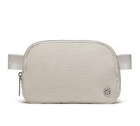 Pander | Nylon belt bag with three mesh pockets, wide zipper opening and adjustable strap for crossbody or waist wear